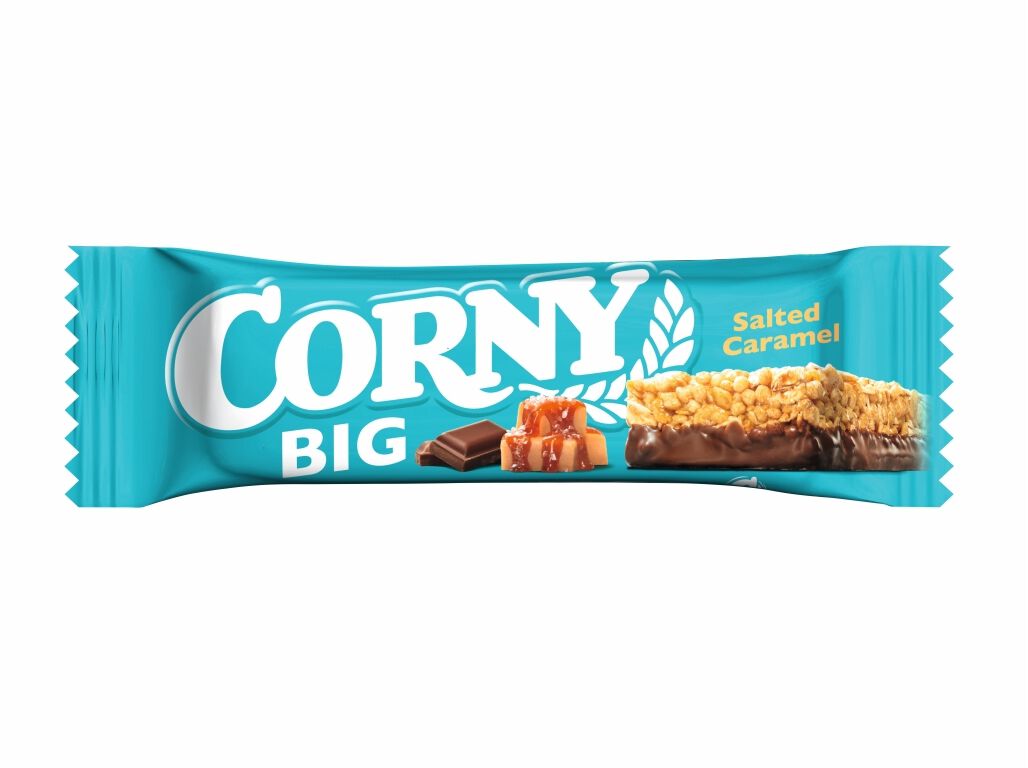 BARRA DE CEREAIS CORNY CARAMELO SALGADO 40G image number 0
