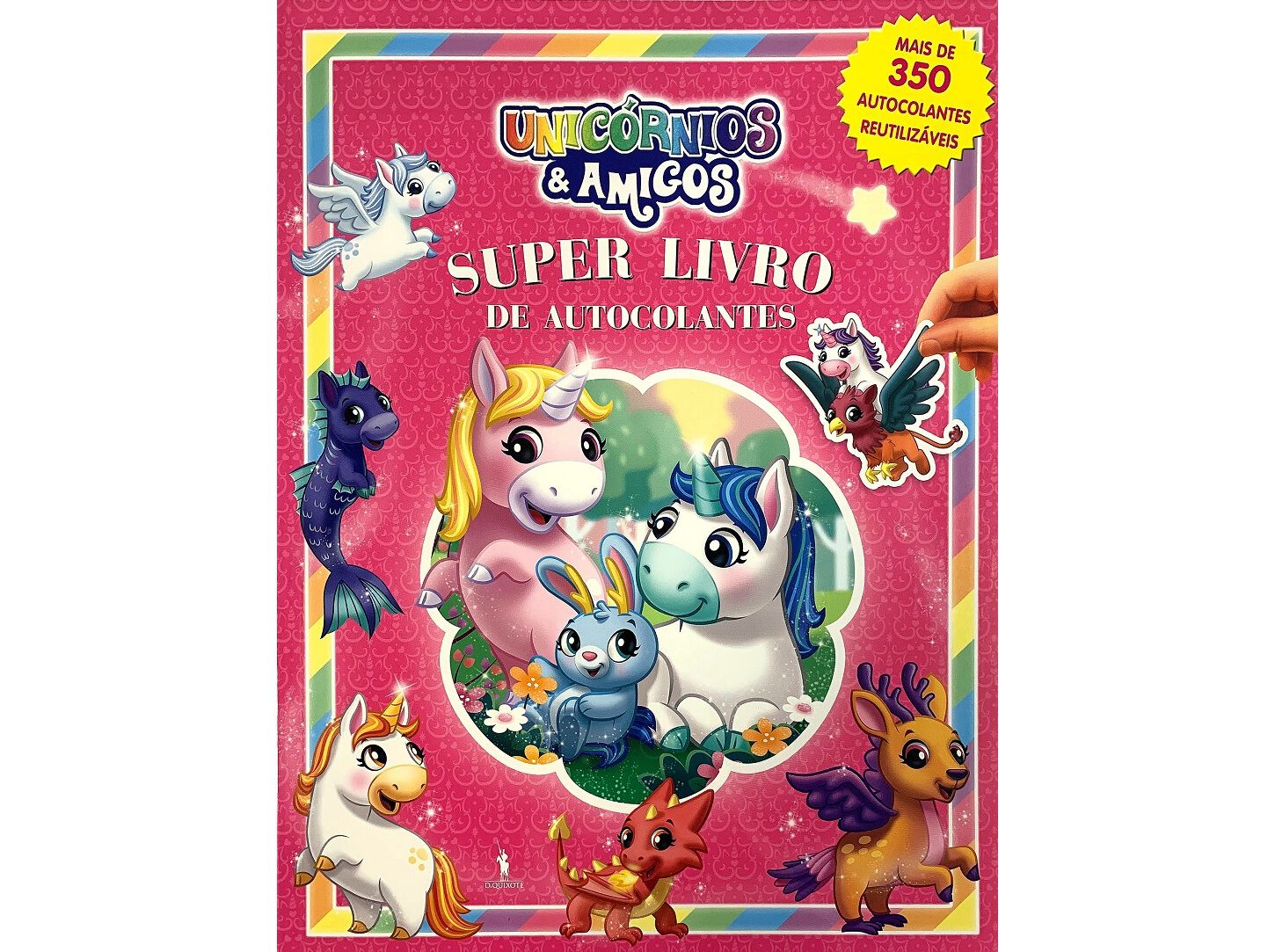 LIVRO SUPER LIVRO AUTOCOLANTES UNIC&Oacute;RNIOS E AMIGOS DE PHIDAL image number 0