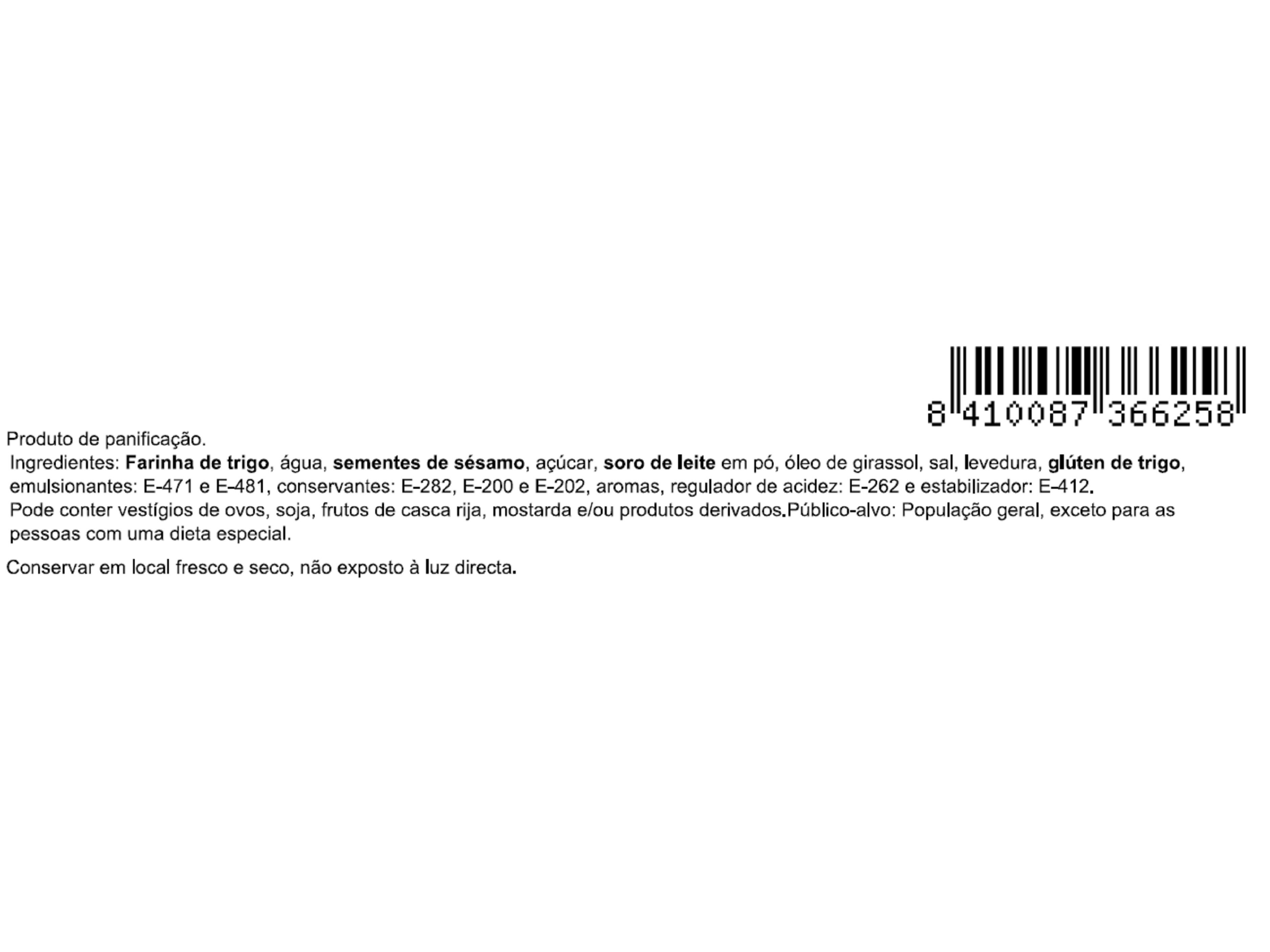 P&Atilde;O DE HAMB&Uacute;RGUER DULCESOL MINIATURAS 190 G image number 1