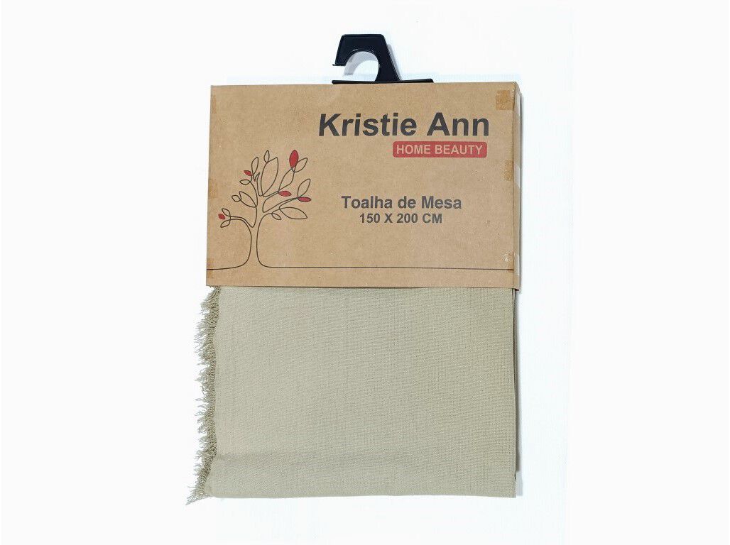 TOALHA MESA OPAL BEGE 150X300 CM