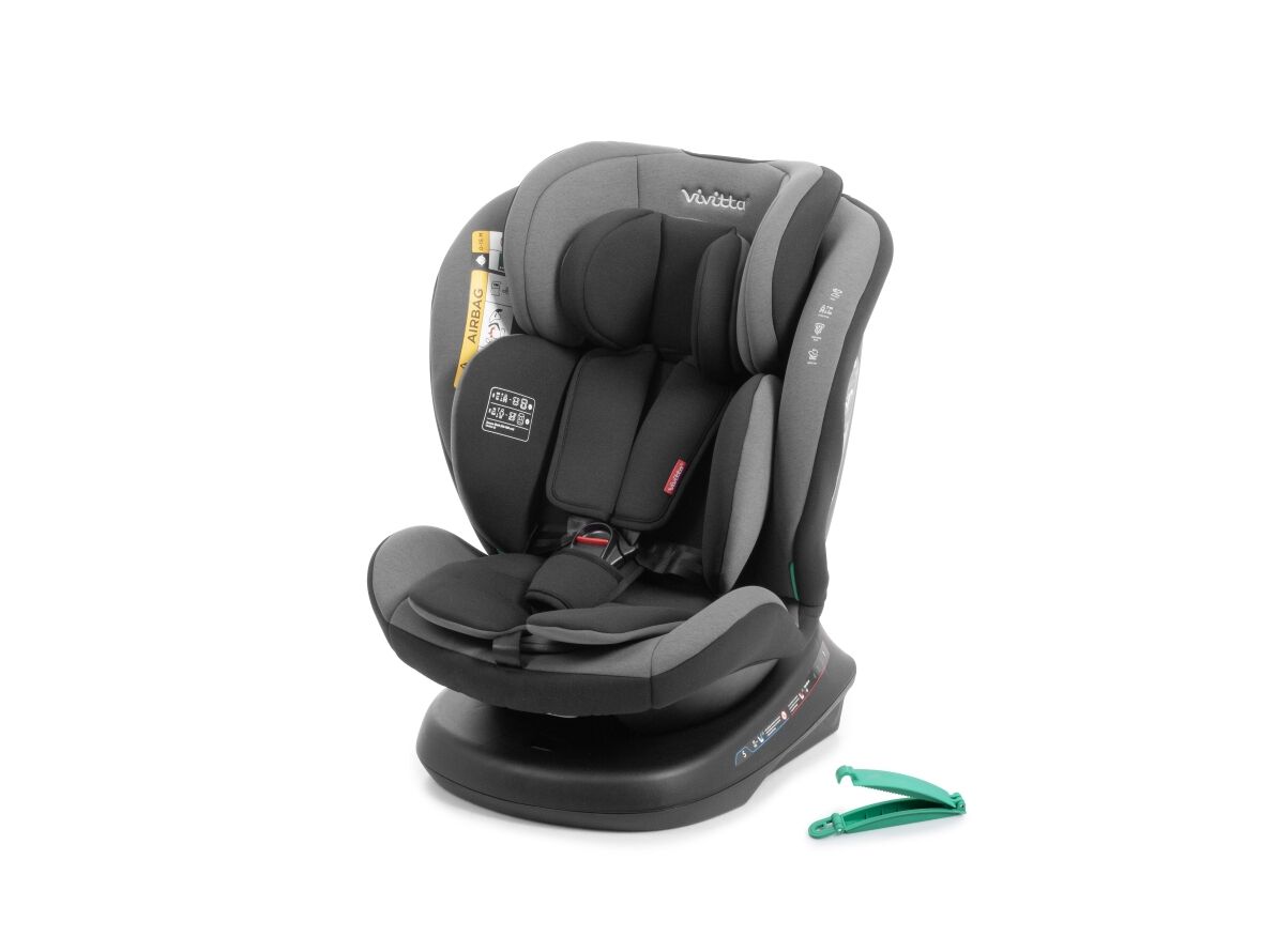 CADEIRA AUTO VIVITTA ROTATIVA CINZENTO 40-150CM image number 0