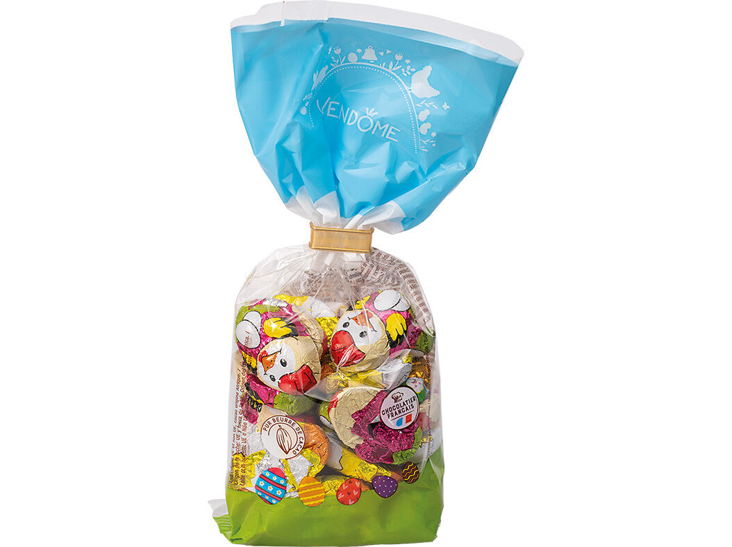 SAQUETA DE FIGURAS VENDOME CHOCOLATE LEITE 140G