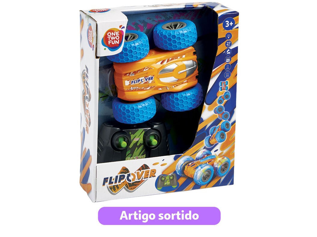 VEICULO FLIP OVER ONE TWO FUN 13CM MODELOS SORTIDOS image number 2