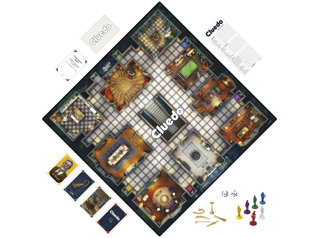 CLUEDO HASBRO GAMING image number 2