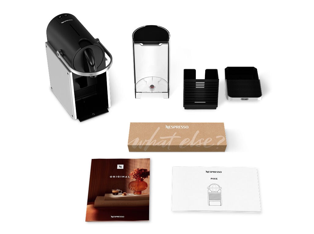 M&Aacute;QUINA DE CAF&Eacute; NESPRESSO DE'LONGHI PIXIE EN127.S INOX 19 BAR 1260W image number 7