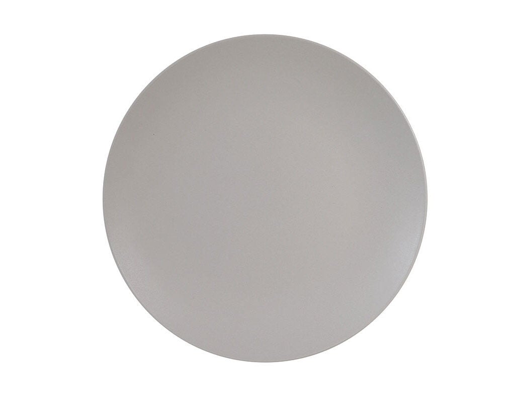 CONJUNTO 4 PRATOS RASOS GR&Eacute;S ACTUEL BRANCO / BEGE &Oslash;24CM