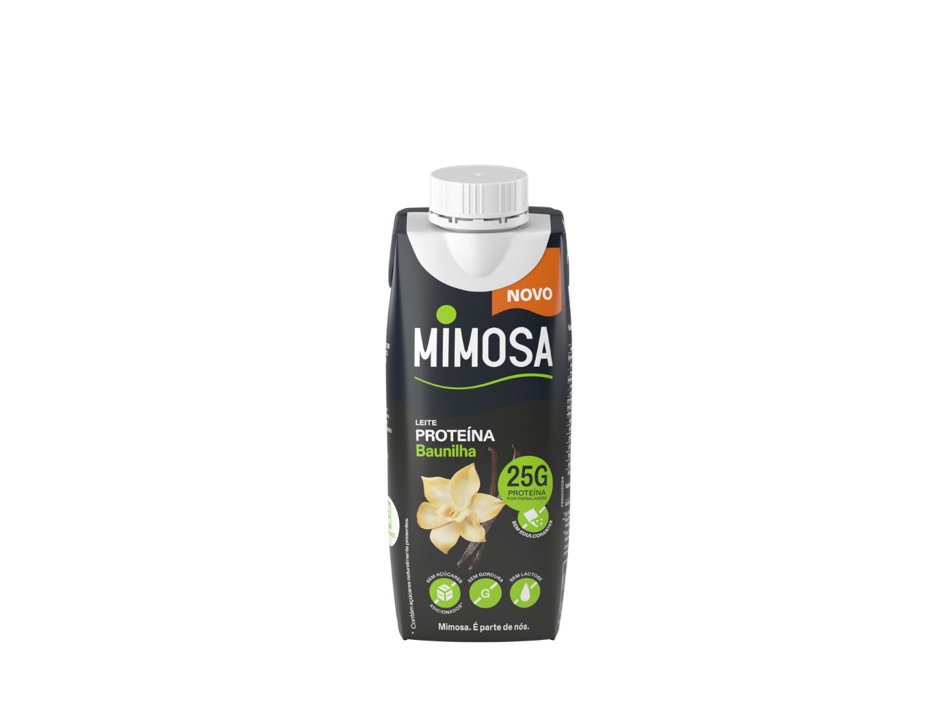 LEITE PROTE&Iacute;NA MIMOSA BAUNILHA SEM LACTOSE 250ML