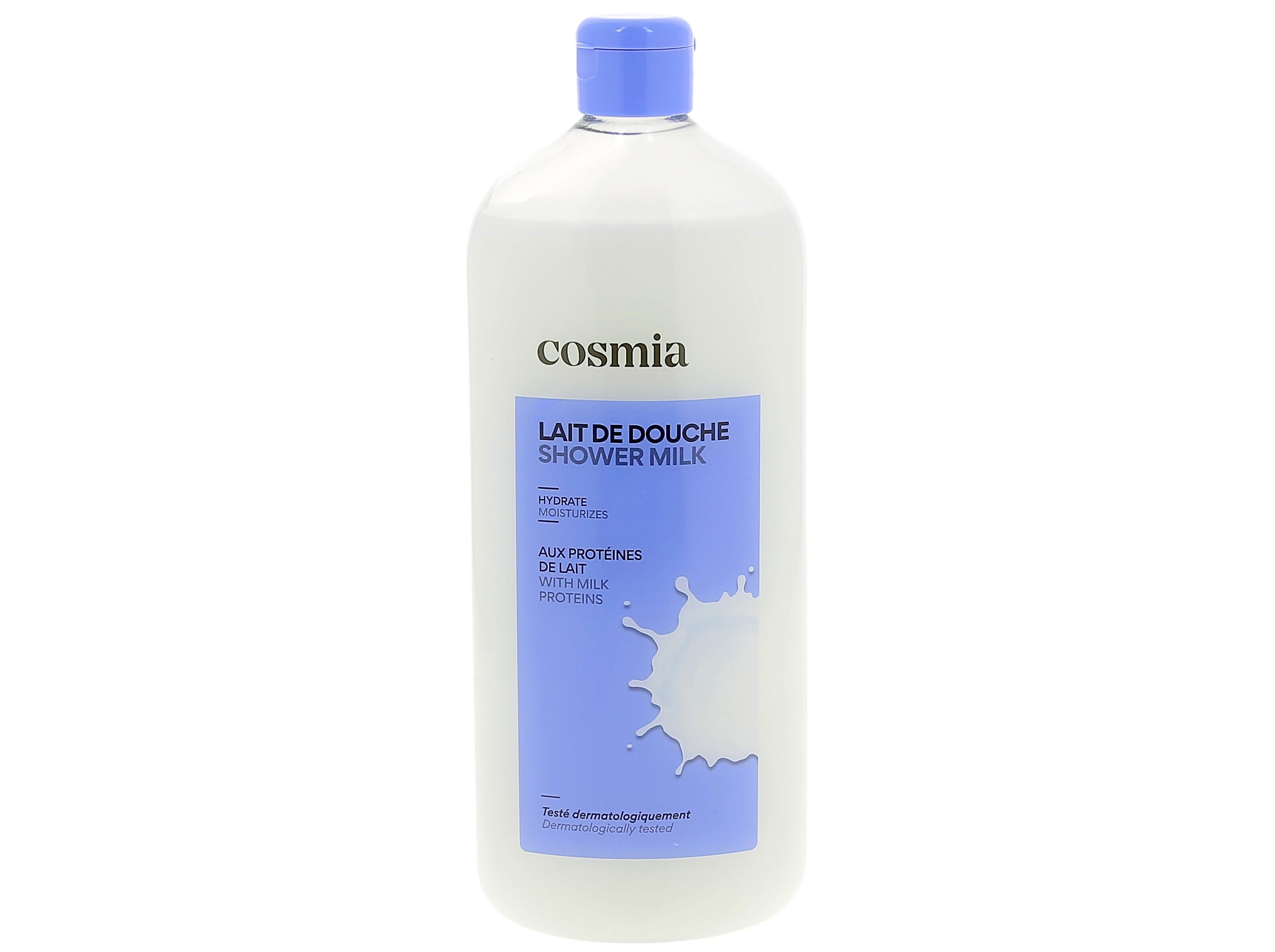 GEL BANHO HIDRATANTE COSMIA COM PROTE&Iacute;NAS DO LEITE 750ML image number 0
