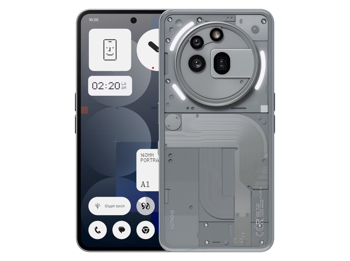 SMARTPHONE NOTHING PHONE (3A) PRO 12+256 GREY