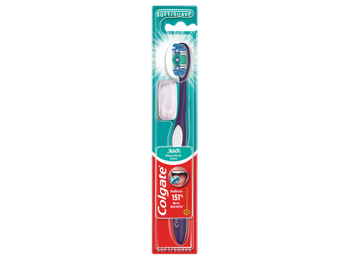 Escova de Dentes 360 Suave Colgate 1un
