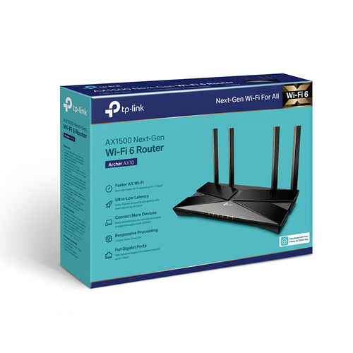 ROUTER TP-LINK ARCHER-AX10 AX1500 WI-FI 6