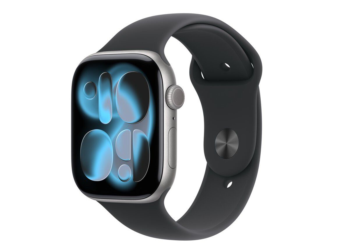 WATCH SERIES 11 APPLE BLACK SPORT M/L + CELL 46MM image number 1