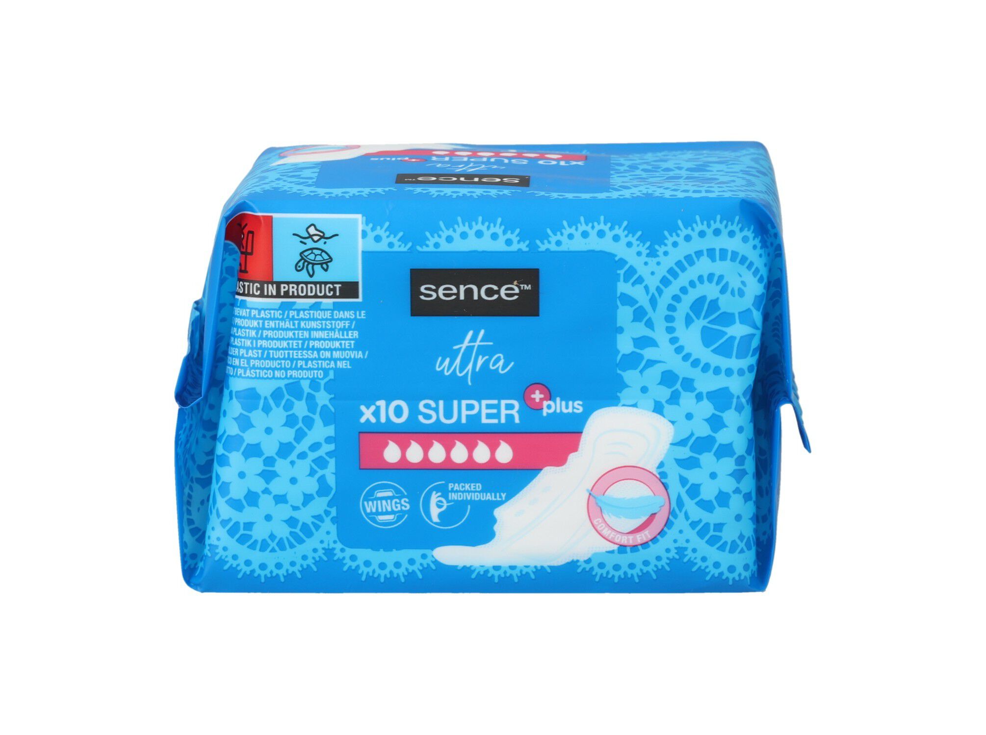 PENSOS HIGI&Eacute;NICOS SENCE SUPER PLUS 10PCS image number 3