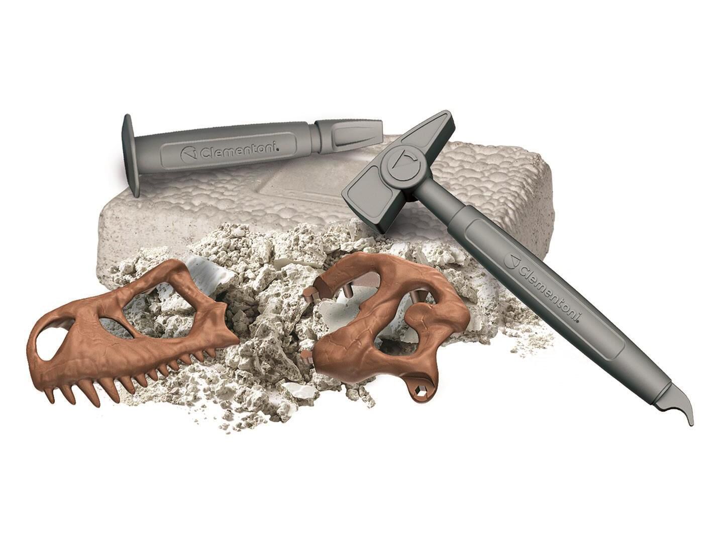 KIT ARQUEOLOGIA CLEMENTONI CR&Acirc;NIO T-REX image number 1