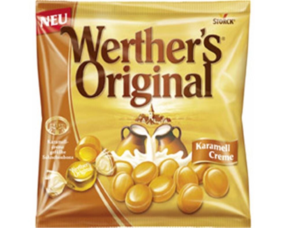 CARAMELOS WERTHER'S ORIGINAL STORCK CREME 135G image number 0