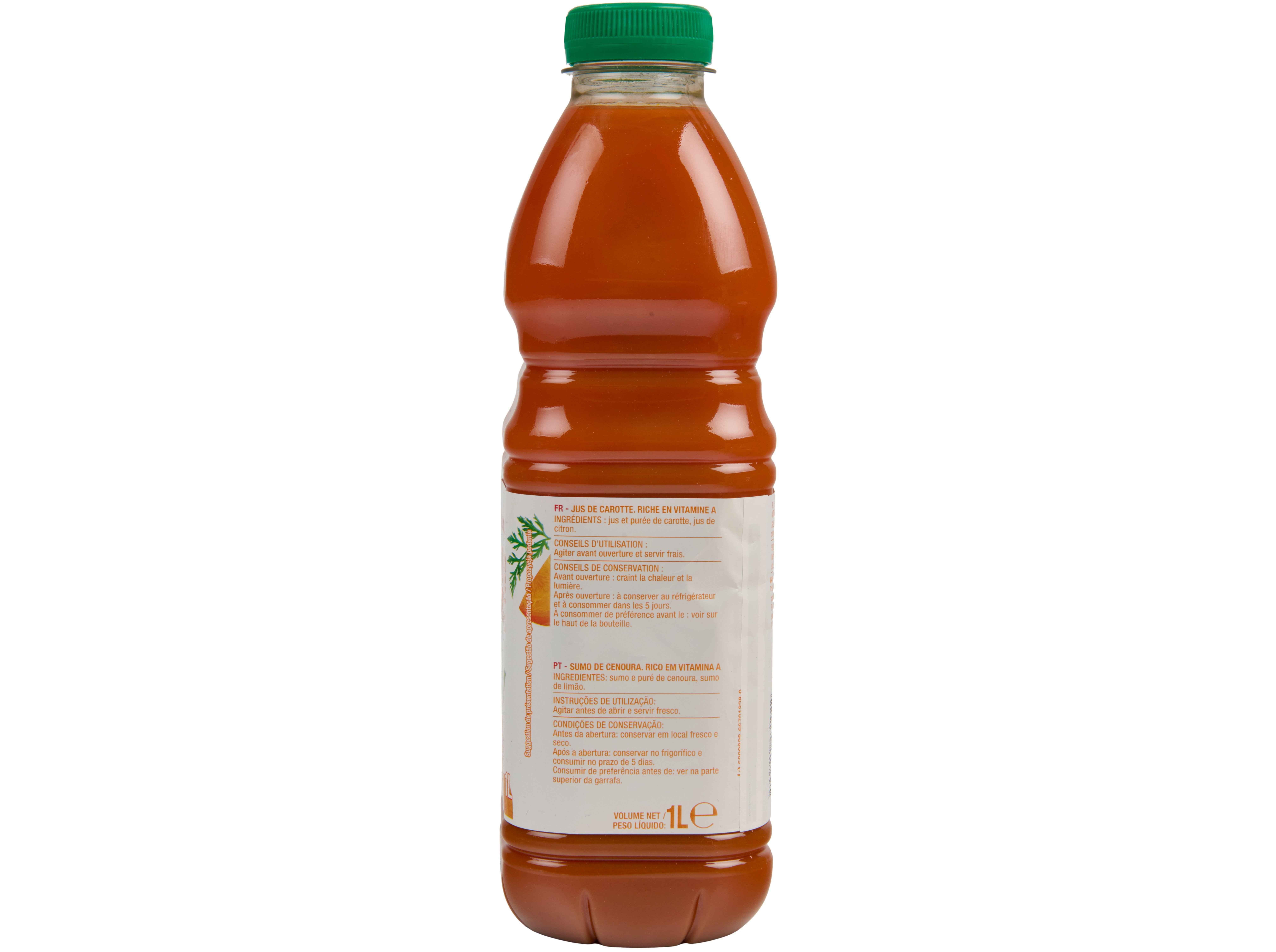 SUMO AUCHAN 100% CENOURA 1L image number 2