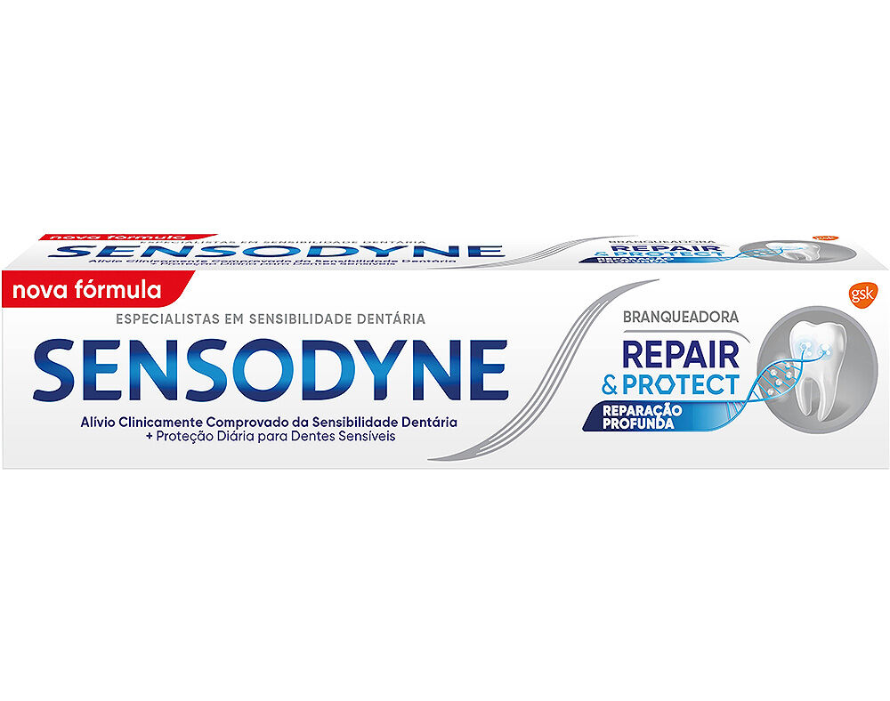 Pasta de Dentes Rapid Action Branqueadora Sensodyne 75ml