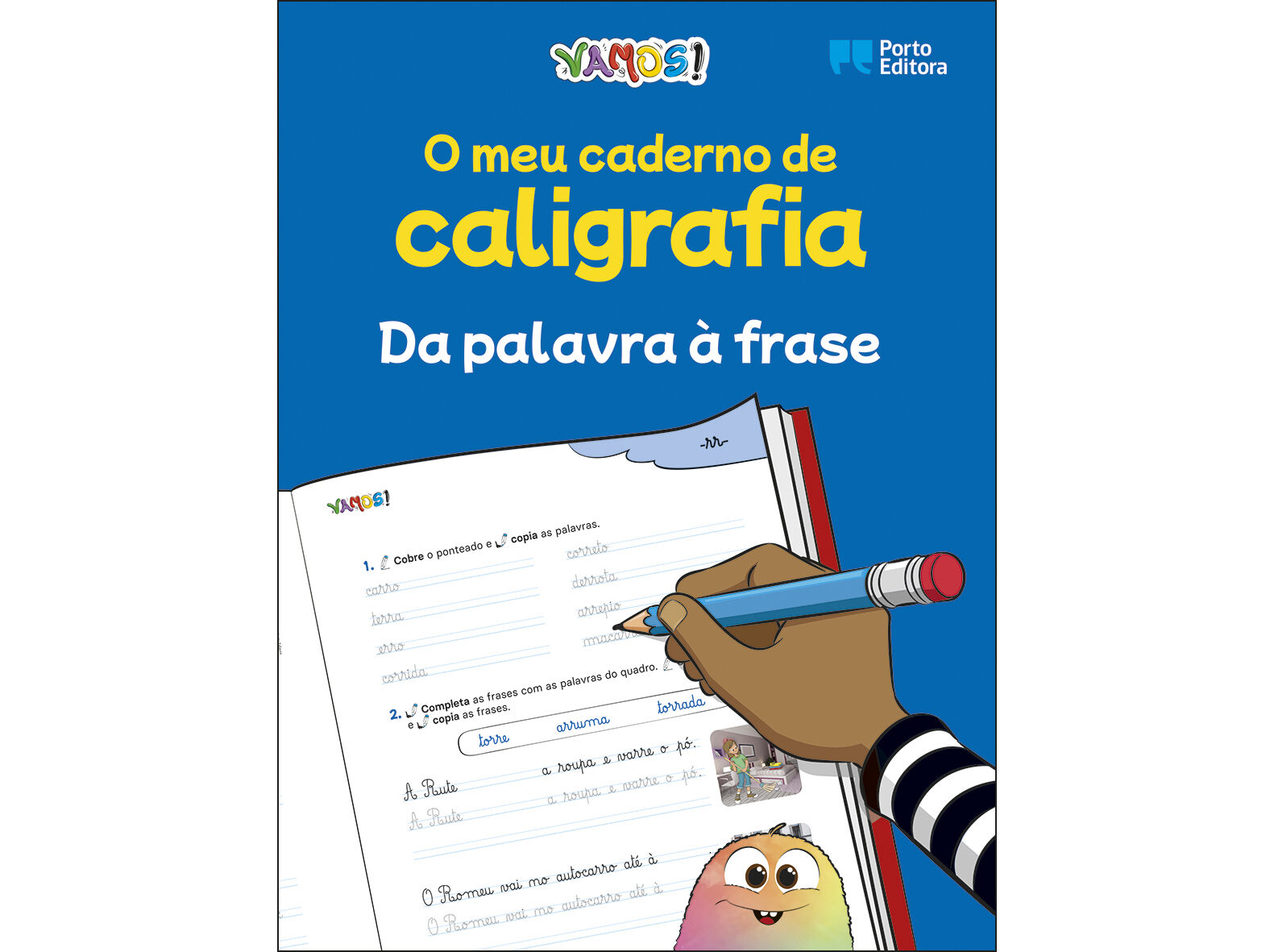LIVRO VAMOS! - O MEU CADERNO DE CALIGR - DA PALAVRA &Agrave; FRASE