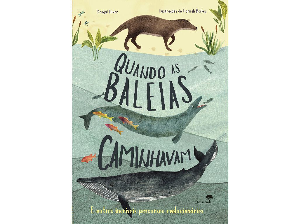 LIVRO QUANDO AS BALEIAS CAMINHAVAM DE DOUGAL DIXON image number 1