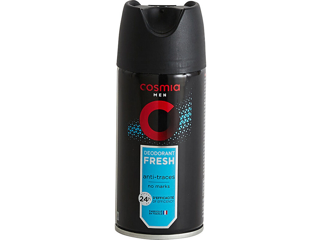 DESODORIZANTE SPRAY COSMIA MEN FRESH 150ML image number 0