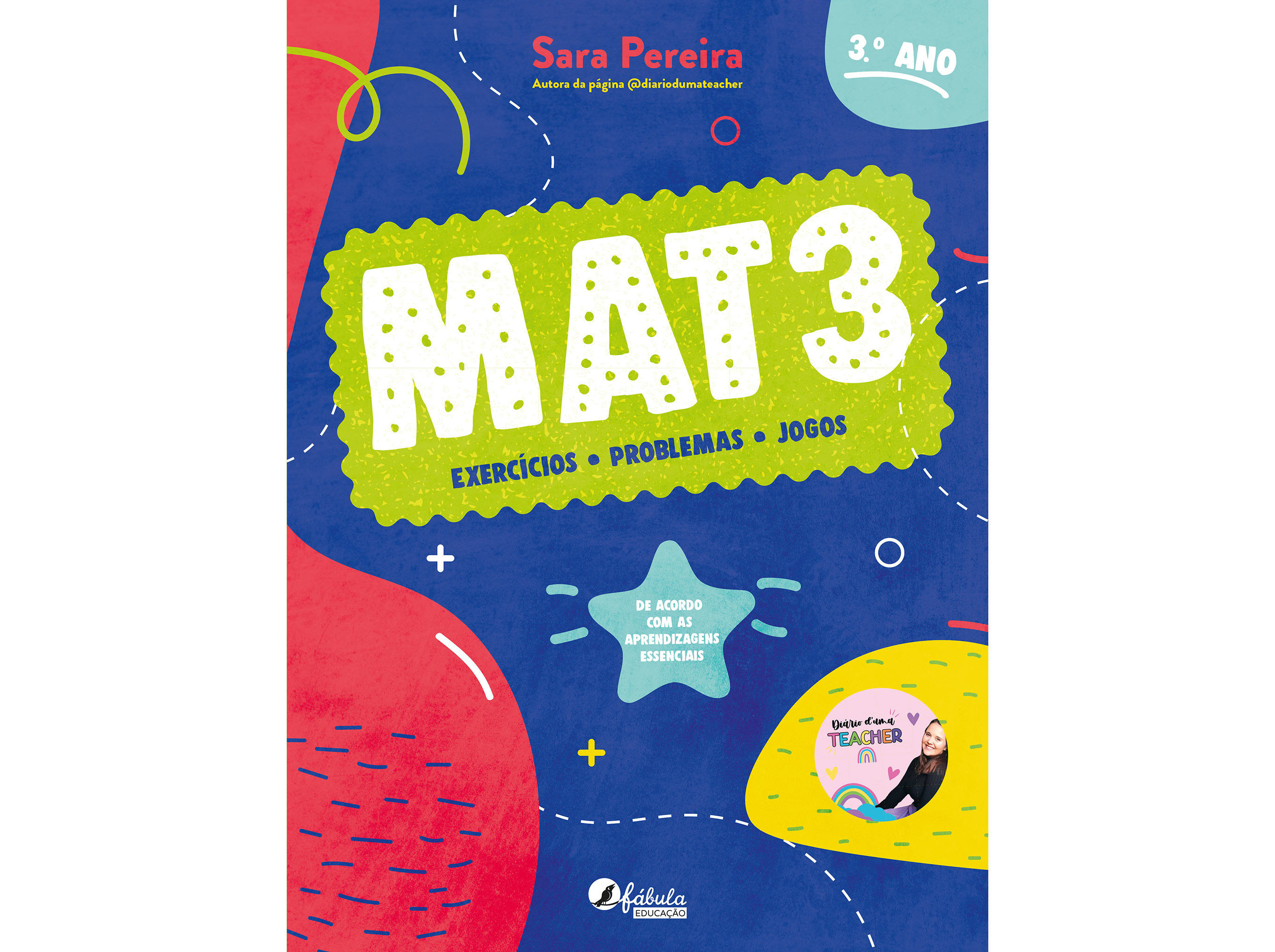 LIVRO MAT3 - EXERC&Iacute;CIOS PROBLEMAS E JOGOS DE SARA PEREIRA image number 0
