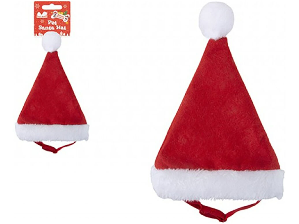 GORRO DE NATAL DO ART PARA ANIMAIS image number 0