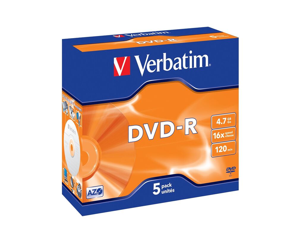 DVD-R VERBATIM PACK5