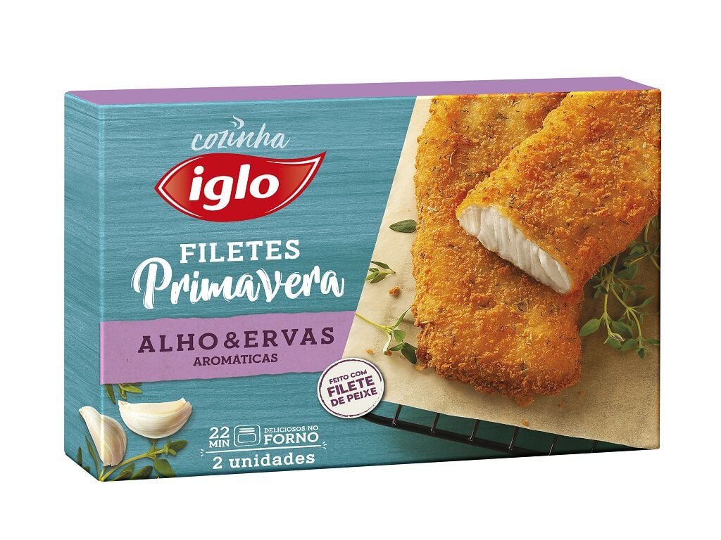 FILETES IGLO PRIMAVERA ALHO E ERVAS 225G