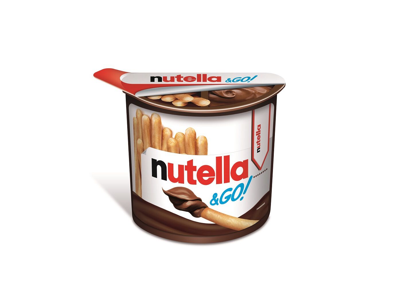 PALITOS COM CREME NUTELLA & GO CHOCOLATE 52 G image number 1