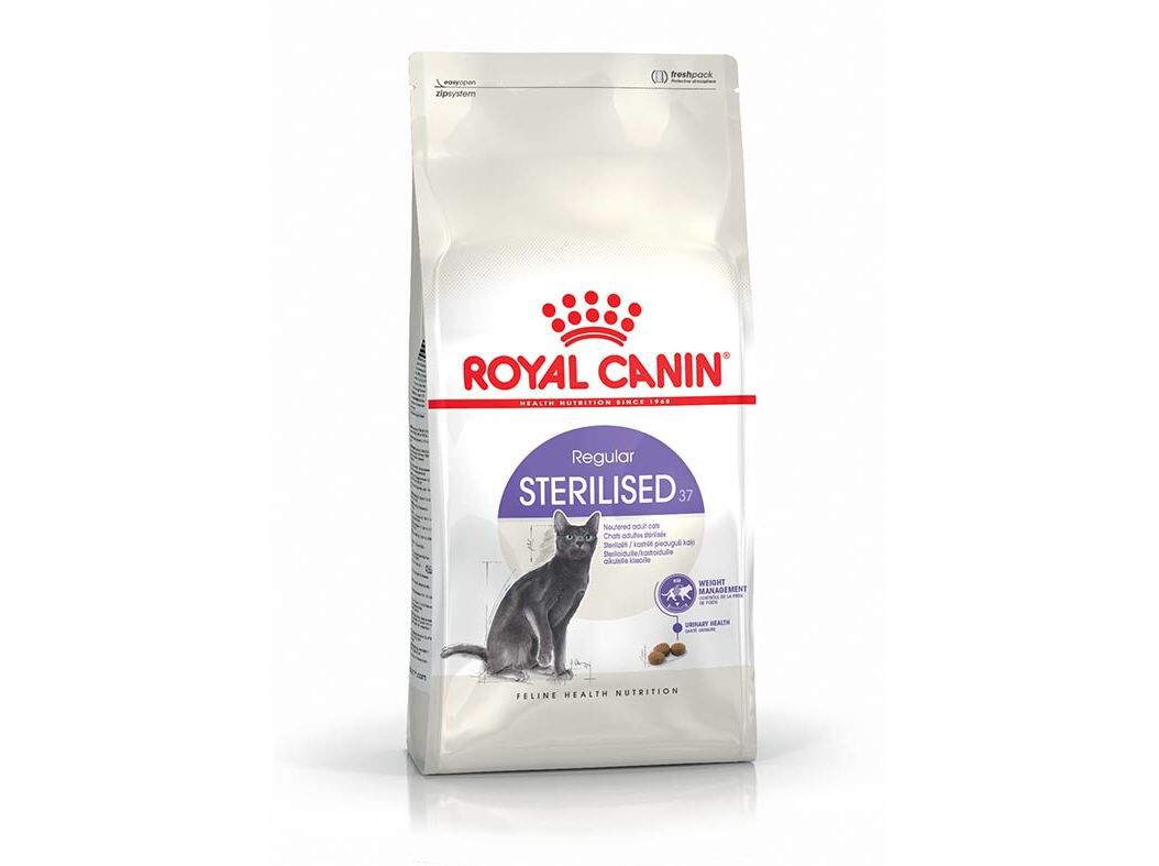 RA&Ccedil;&Atilde;O GATO ROYAL CANIN ESTERILIZADO 37 4 KG