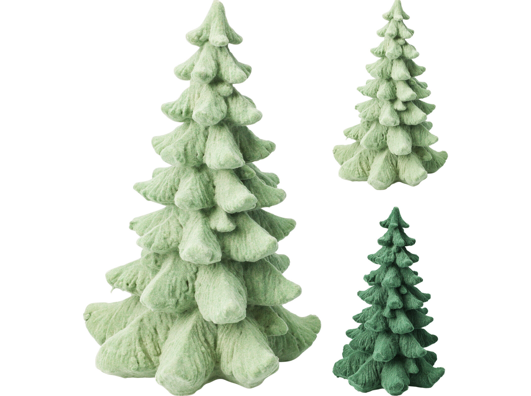 &Aacute;RVORE COM NEVE 21CM CORES SORTIDAS image number 1