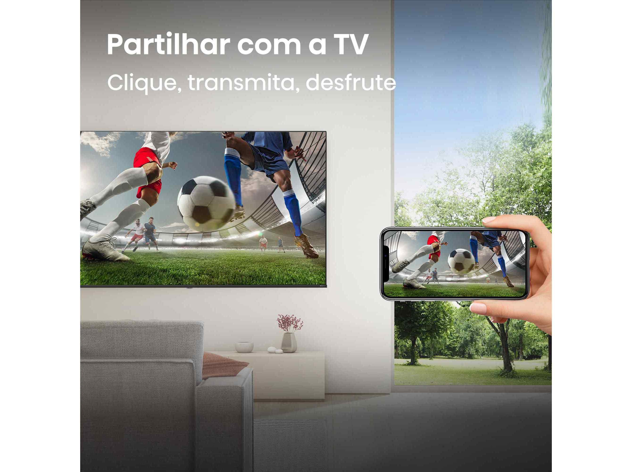 TV LED HISENSE 32A4S 32" SMART HD image number 5