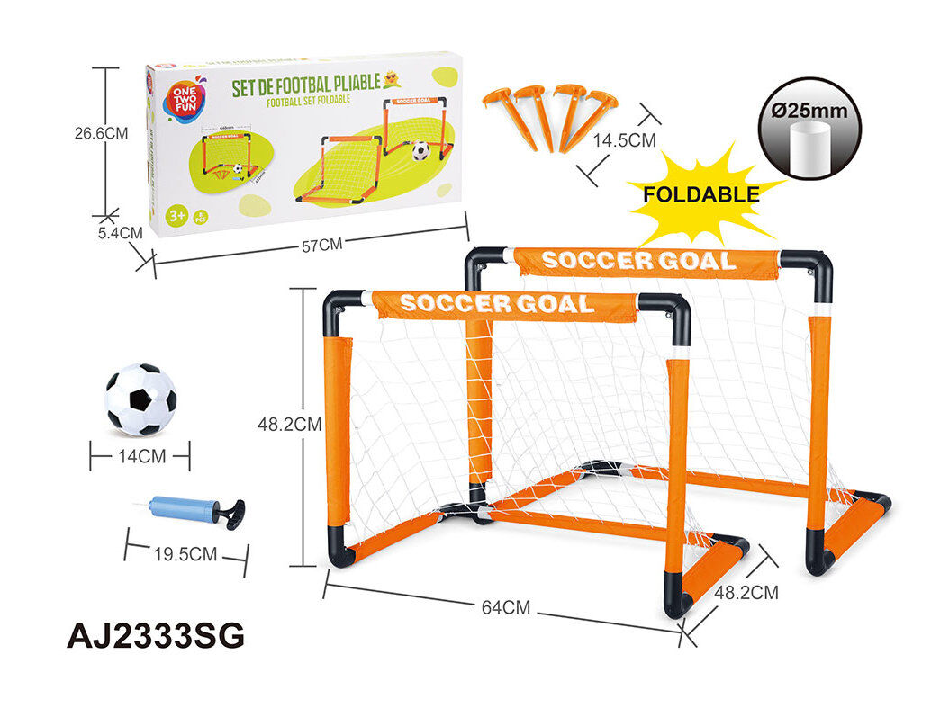 SET DE FUTEBOL ONE TWO FUN DOBR&Aacute;VEL image number 0