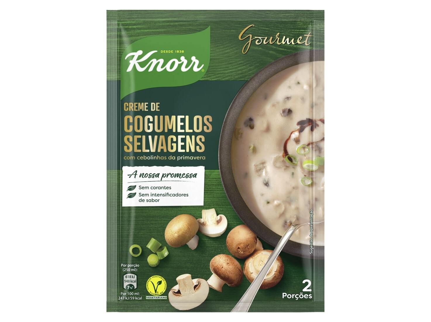 SOPA KNORR GOURMET COGUMELOS 61G image number 1