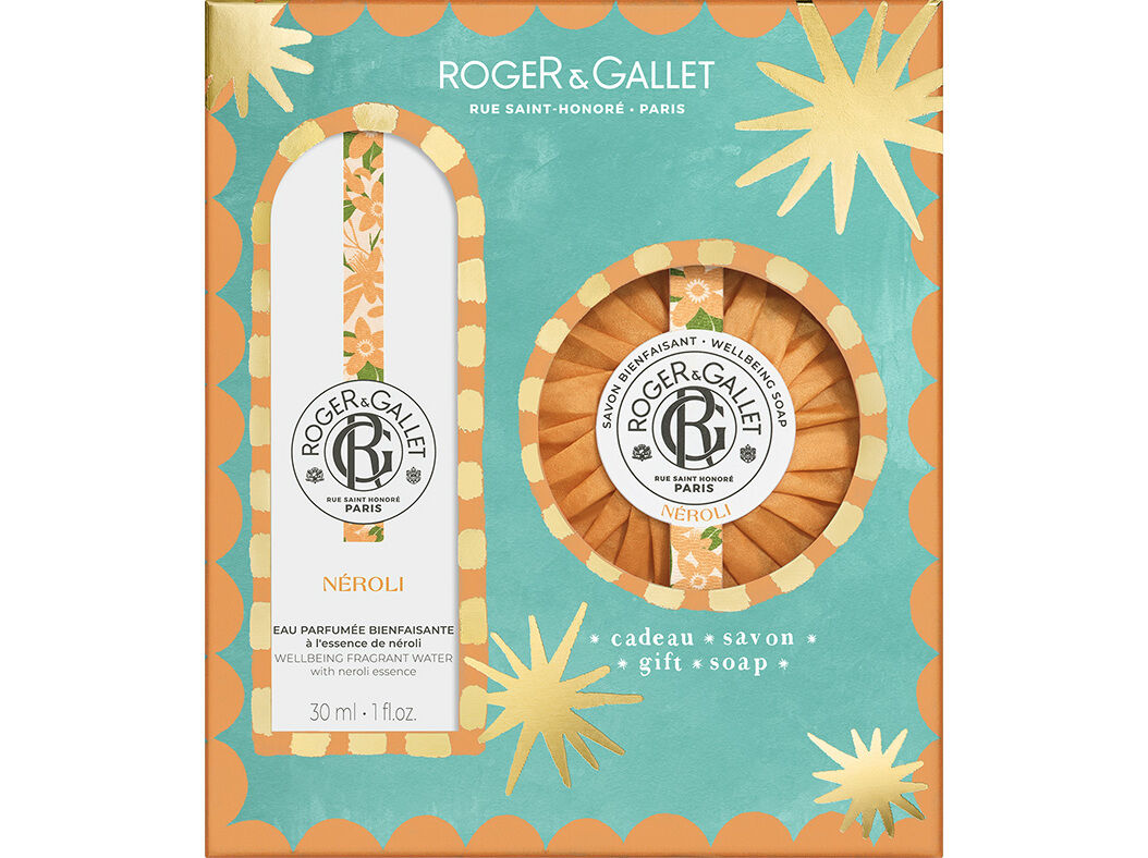 COFFRET ROGER&GALLET EDT N&Eacute;ROLI + OF SABONETE