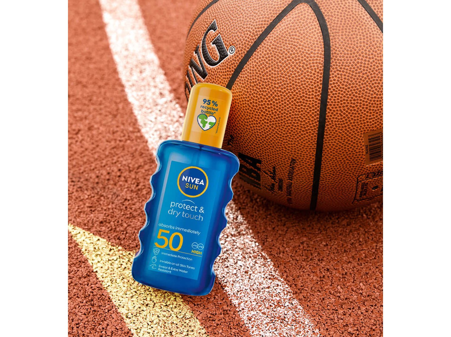 PROTETOR SOLAR SPRAY INVIS&Iacute;VEL FP50 PROTECT & DRY TOUCH NIVEA SUN 200 ML image number 1