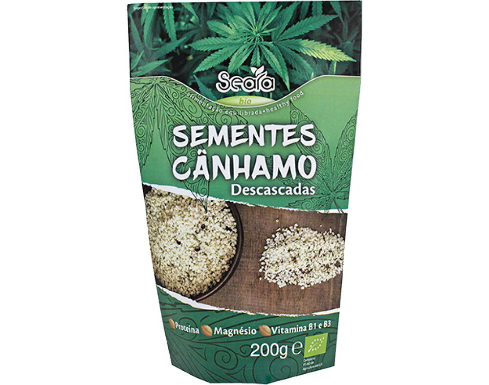 SEMENTES SEARA CANHAMO DESCASCADAS BIO 200G