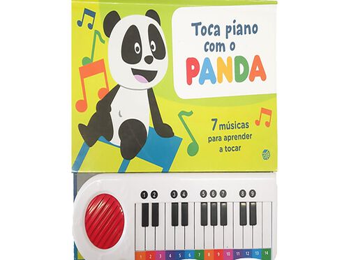 LIVRO TOCA PIANO COM O PANDA OFERTA PIANO image number 0