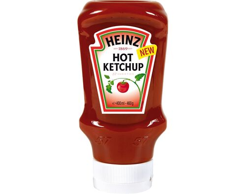 KETCHUP HEINZ HOT TOP DOWN 460G image number 0