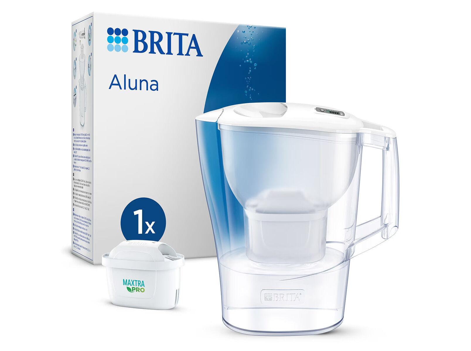 JARRO ALUNA MXPRO BRITA BRANCA COM 1 FILTRO 2.4L image number 0