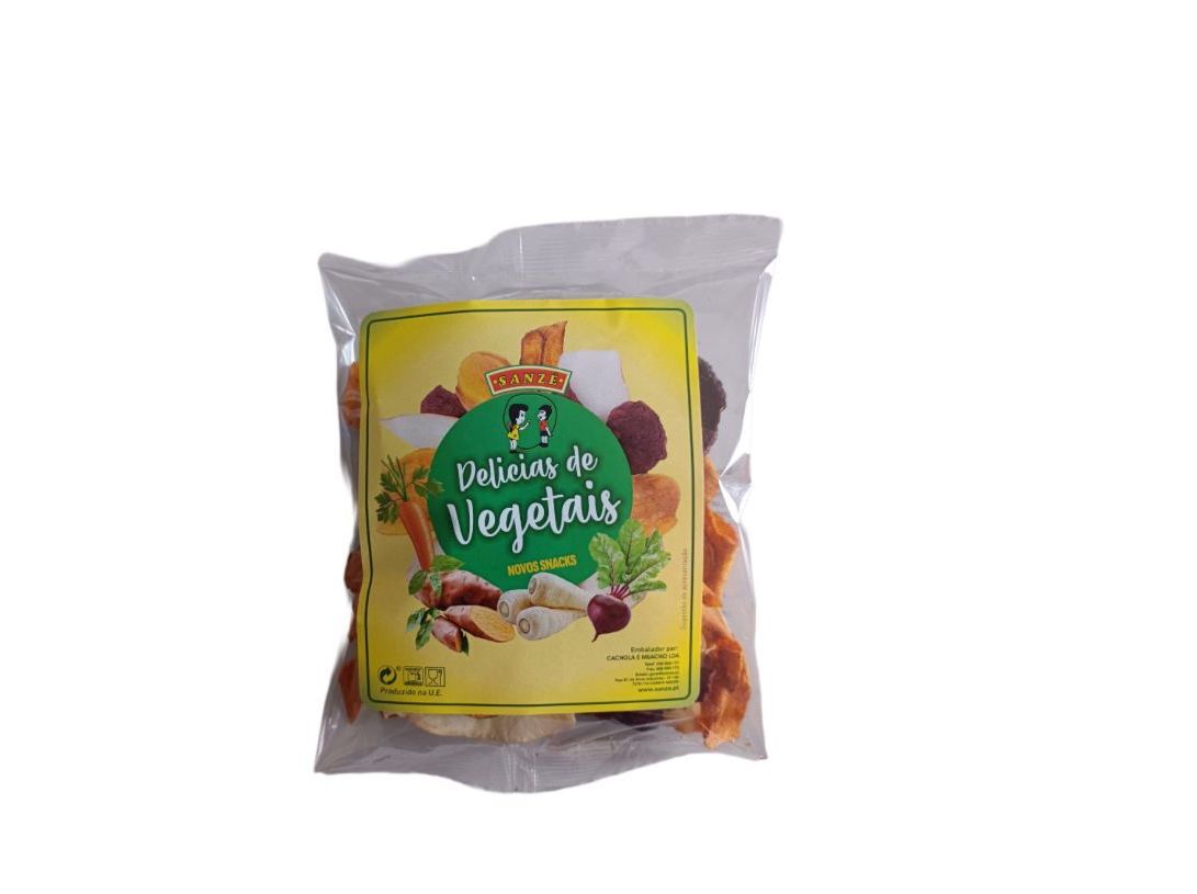 SNACK SANZE DELICIAS DE VEGETAIS 50 G image number 0