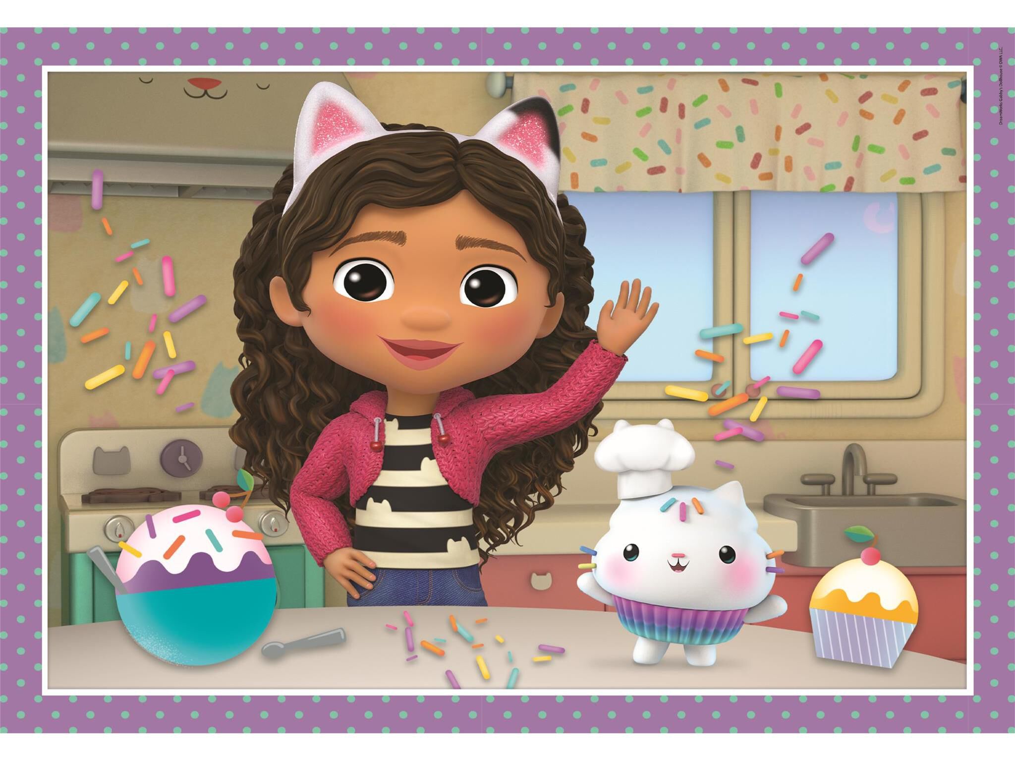 PUZZLE CLEMENTONI GABBY?S DOLLHOUSE 4 EM 1 image number 4