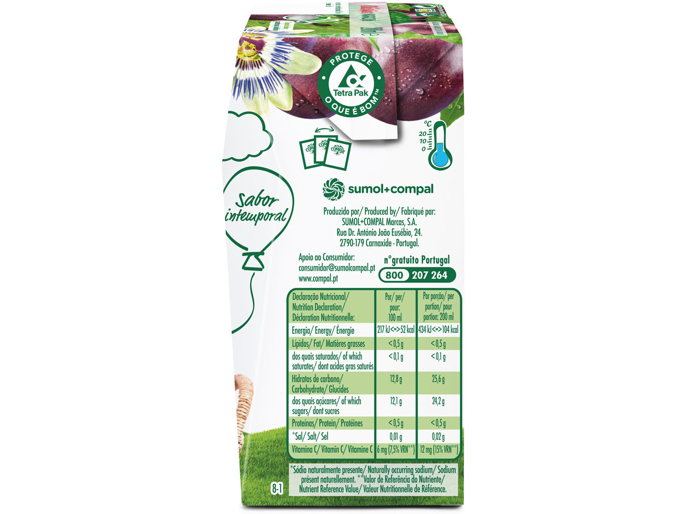 NECTAR COMPAL CL&Aacute;SSICO MARACUJ&Aacute; 0.20L image number 1