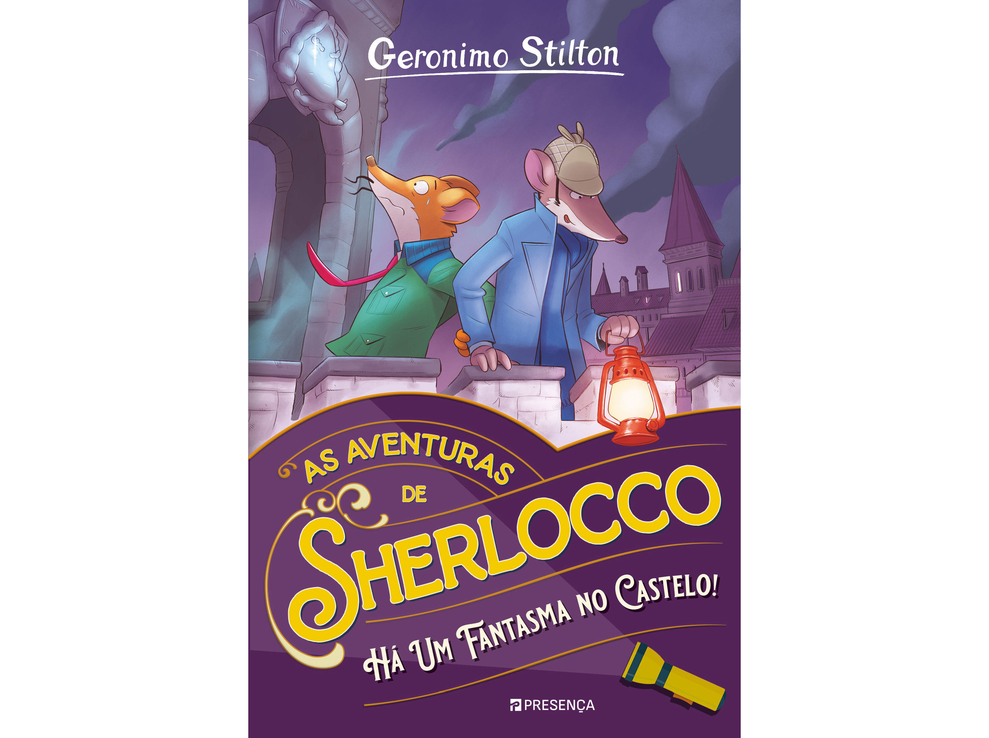 LIVRO H&Aacute; FANTASMA NO CASTELO DE GERONIMO STILTON image number 0