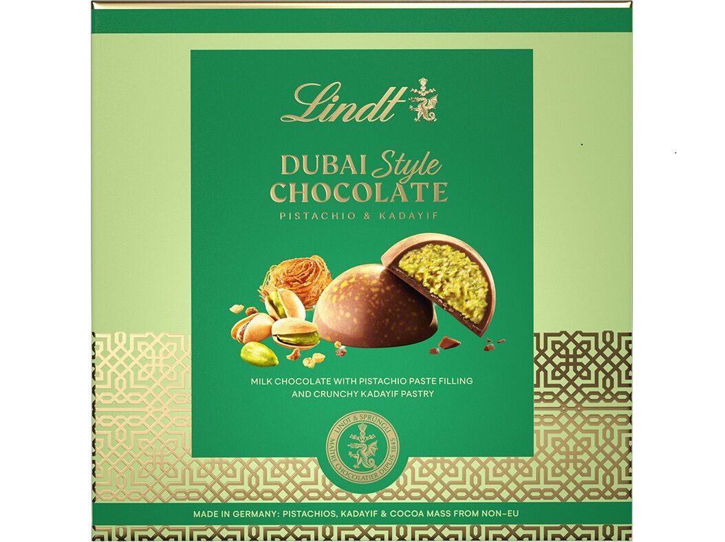 BOMBONS LINDT DUBAI CHOCOLATE 90G image number 0