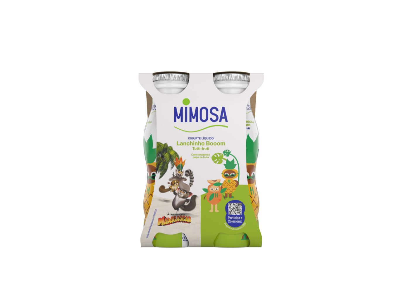 IOGURTE LIQUIDO MIMOSA TUTTI FRUTTI INFANTIL 4X151 ML image number 1