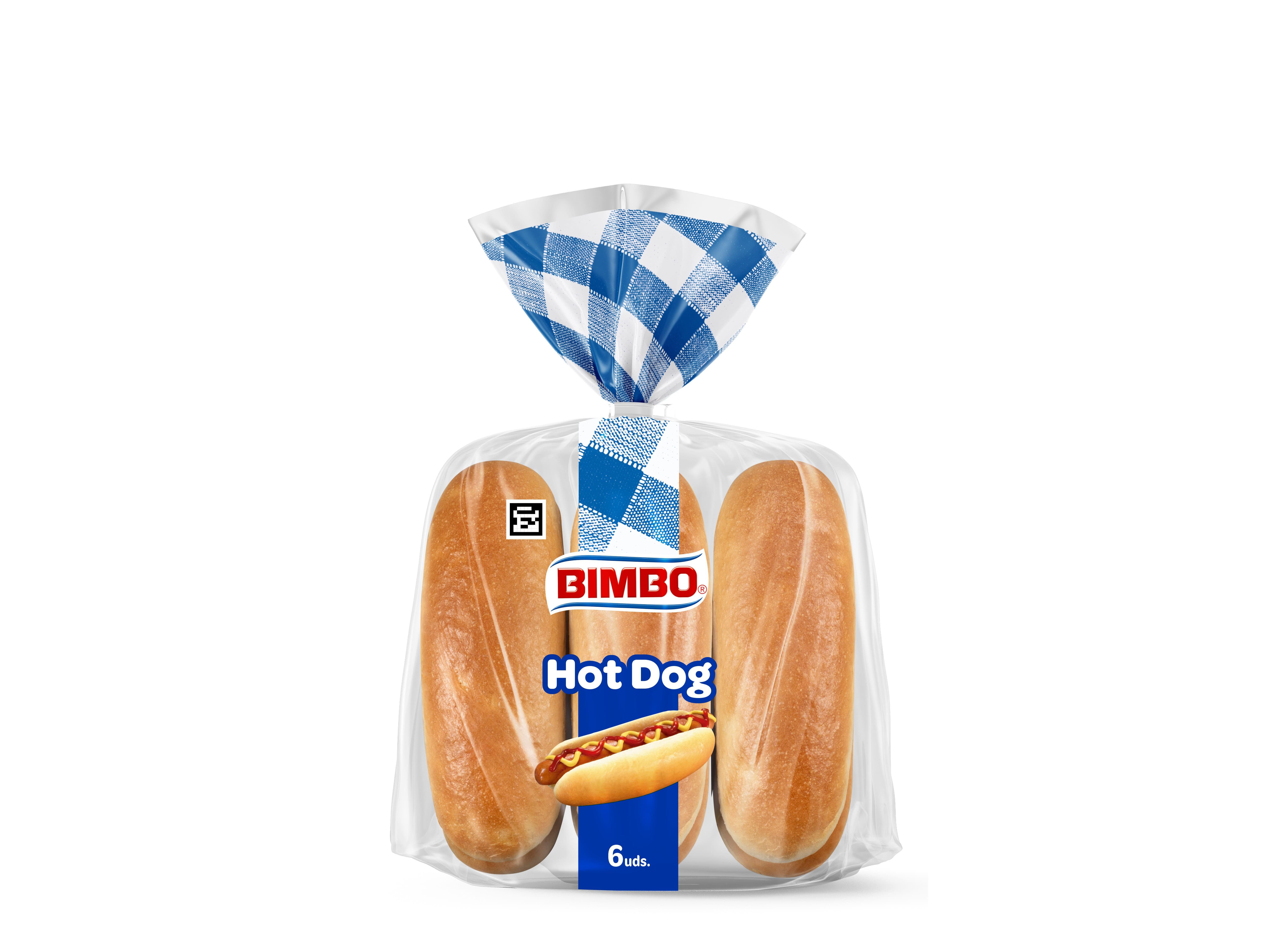 P&Atilde;O BIMBO HOT-DOG 6UN 330G