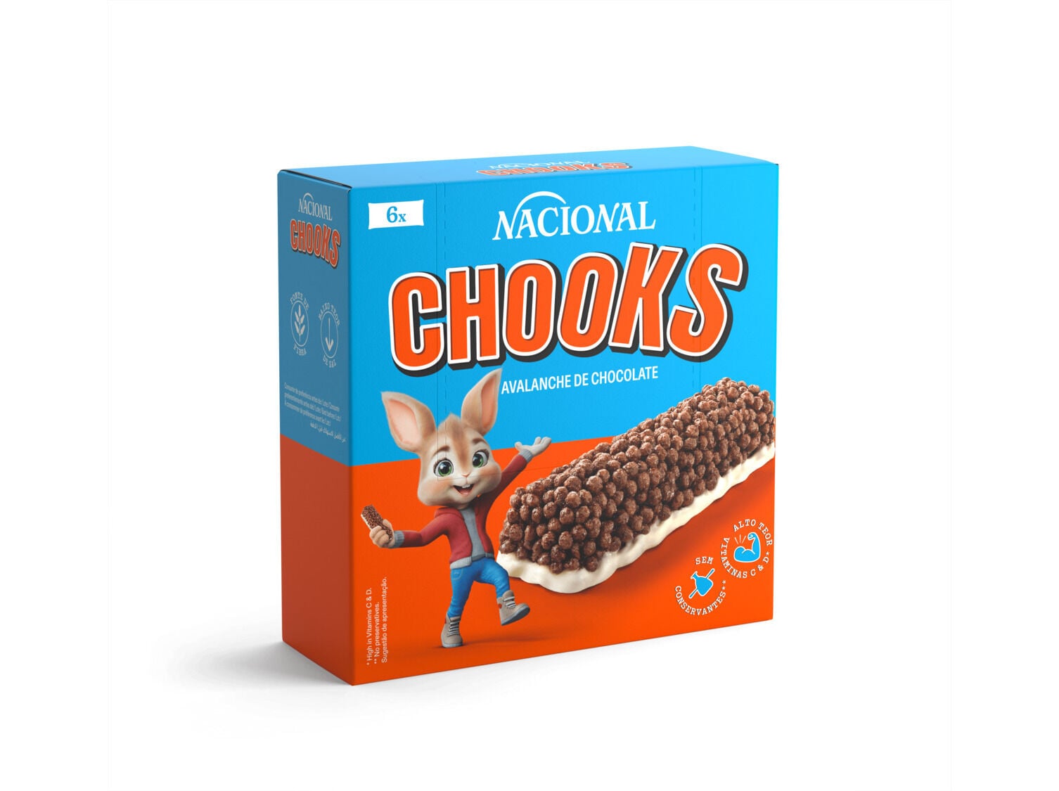 BARRAS DE CEREAIS NACIONAL CHOOKS 120G image number 0