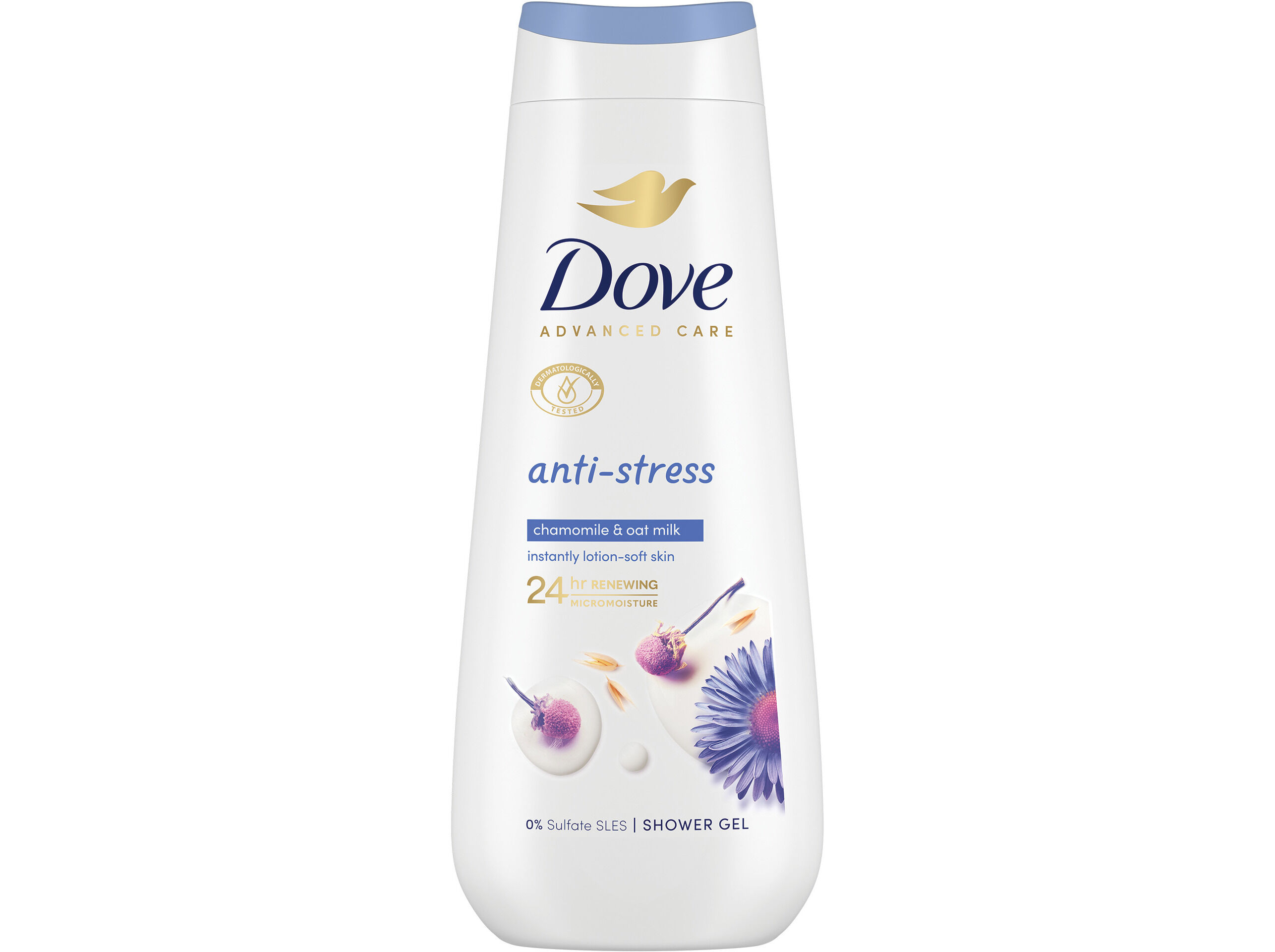 GEL BANHO DOVE ADVANCED ANTI STRESS 600ML image number 2