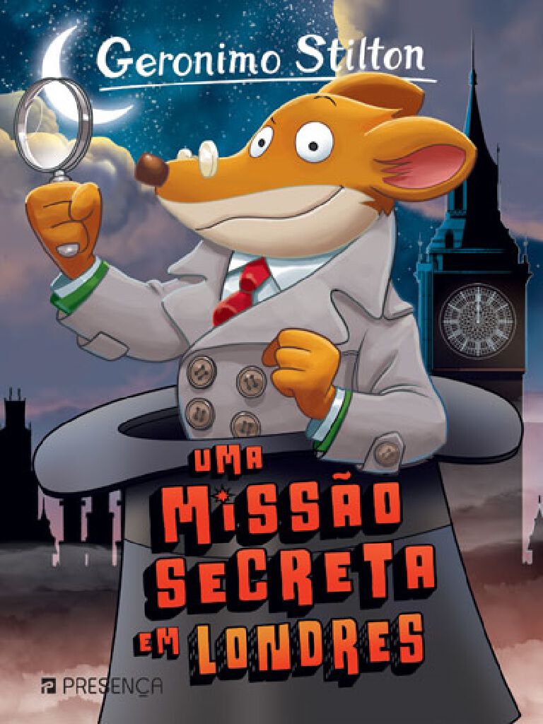 LIVRO UMA MISS&Atilde;O SECRETA EM LONDRES GER&Oacute;NIMO STILTON image number 0